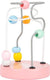 Small foot pastel konijn kralenspiraal - houten speelgoed vanaf 1 jaar