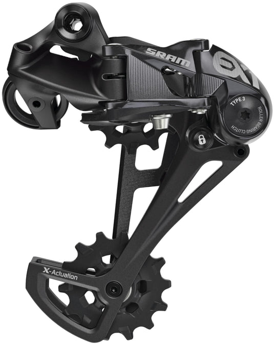 Sram achterderailleur ex1 rear derail. ex1 8-sp.,alu,black