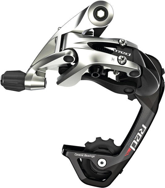 Sram achterderailleur red 22 rear derailleur red 22 car. ti. med. grey b