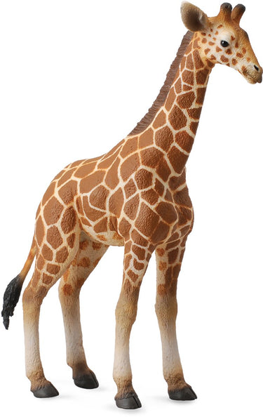 Collecta figurine - girafkalf - (l) - wilde dieren - handgeschilderd - miniatuur
