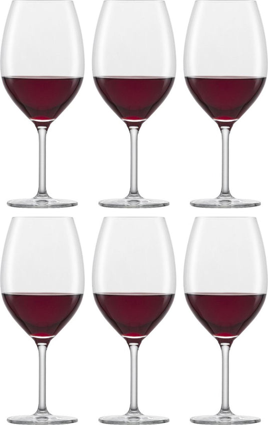 Schott zwiesel banquet bordeaux goblet 130 - 0.6ltr - set van 6
