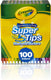 Crayola - supertips - viltstiften - 100 wasbare viltstiften - voor kinderen