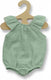 Heless poppenbody mintgroen met ruches, 28-35 cm
