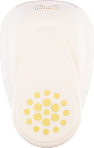 Vaessen creative pons - figuurpons - confetti - ø 5 cm