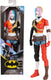 Spin master dc batman - harley quinn-actiefiguur - 30 cm