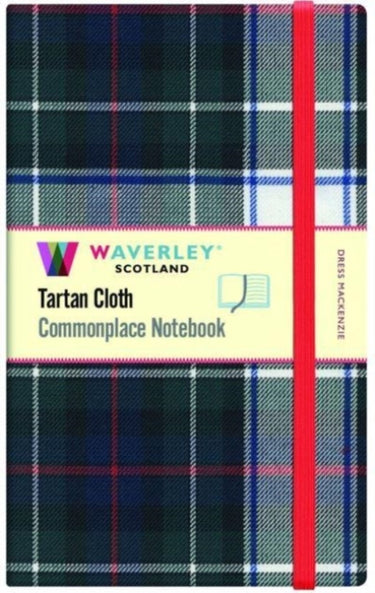 Dress mackenzie large tartan notebook: 21 x 13cm