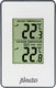Alecto ws-1050 - professioneel weerstation met draadloze buitensensor - wit zwart