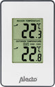 Alecto ws-1050 - professioneel weerstation met draadloze buitensensor - wit zwart