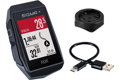 Sigma - rox 11.1 evo gps fietscomputer zwart