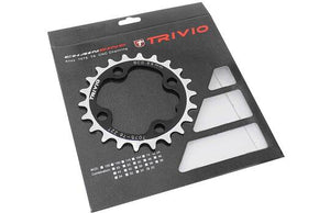 Trivio - mtb kettingblad 22t. 9 10 speed 64 bcd 4-arm