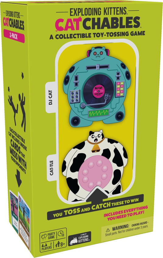 Exploding kittens - catchables dj kat koekat - uitbreiding - kaartspel