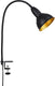 Briloner hygge - klemlamp retro - klemspot metaal - zwart goud - e14 fitting - klemlampje met snoer