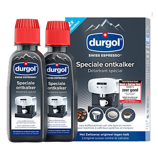 Durgol ontkalker swiss expresso 125 ml 2 stuks