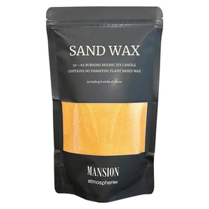Cosydecor mansion atmosphere sand wax beige 500g ziplock zak met 8 lonten
