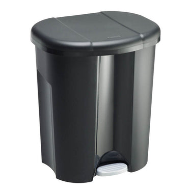 Rotho trio afvalscheider, 1x10l en 2x15l - zwart - bpa-vrij