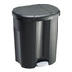 Rotho trio afvalemmer 10l + 2x15l zwart