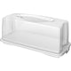 Rotho fresh cakedoos rechthoek 36x16.5x16.5 cm wit transparant