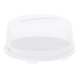 Rotho fresh taartdoos 35.5x16.5 cm wit transparant