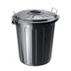 Rotho basic afvalemmer 25l zwart