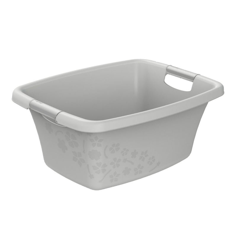 Afbeelding laden in galerijviewer, Rotho flowers wasmand 25l cool grey

