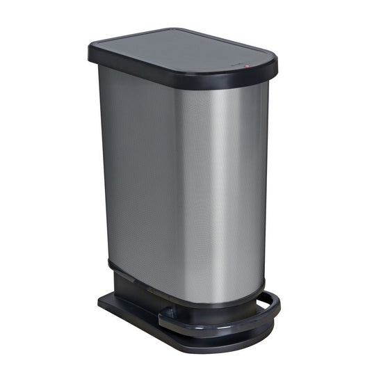 Rotho paso pedaalemmer 50l carbon metallic