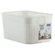 Rotho brisen opbergmand 26.2x18x13 cm 4.5l wit