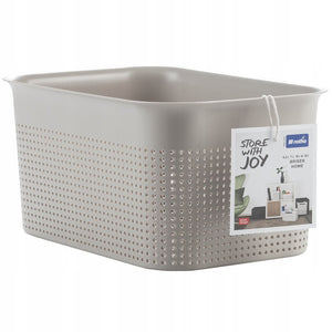 Rotho brisen opbergmand 26.2x18x13 cm 4.5l cappuccino