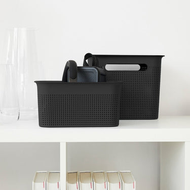 Rotho brisen opbergmand 26.2x18x13 cm 4.5l antraciet