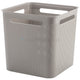 Rotho brisen opbergmand 29.1x29.1x28.1 cm 18l cappuccino