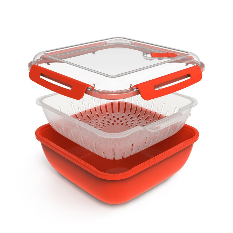 Load image into Gallery viewer, Rotho steamer 1.7l rood
