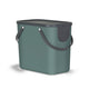 Rotho albula afvalscheidingsprullenbak 25l mistletoe groen