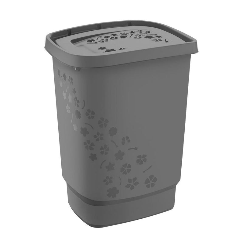 Load image into Gallery viewer, Rotho flowers wasverzamelaar 44.7x34.7x60.5 55l antraciet
