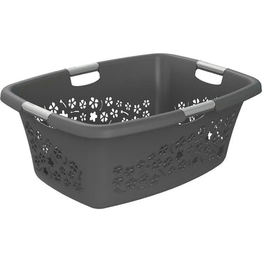Rotho flowers wasmand 50l antraciet