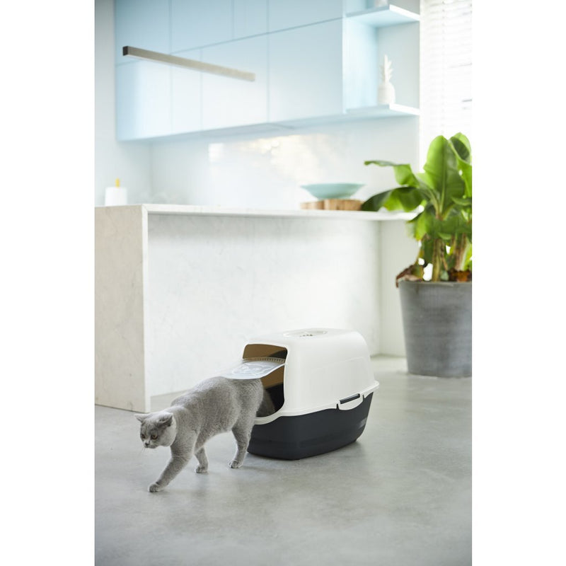 Load image into Gallery viewer, Rotho bailey kattenbak eco zwart zand
