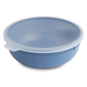 Rotho tresa schaal + deksel 1.02l horizon blauw