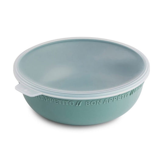 Rotho tresa schaal + deksel 1.02l mistletoe groen