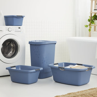 Rotho flowers wasmand 12l horizon blauw