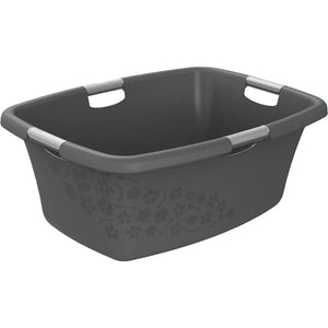 Rotho flowers wasmand 50l antraciet