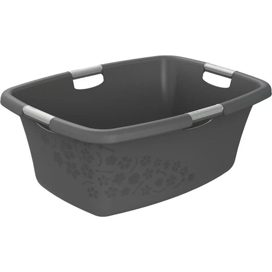Rotho flowers wasmand 50l antraciet