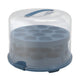 Rotho fresh taartdoos xl met trays - bpa vrij - met afsluitbare clips - ook geschikt voor cupcakes handig mee te nemen door handgreep