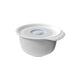 Rotho fresh beslagkom met spatdeksel 4l cool grey