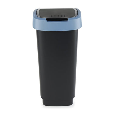 Rotho twist afvalbak 25l horizon blauw