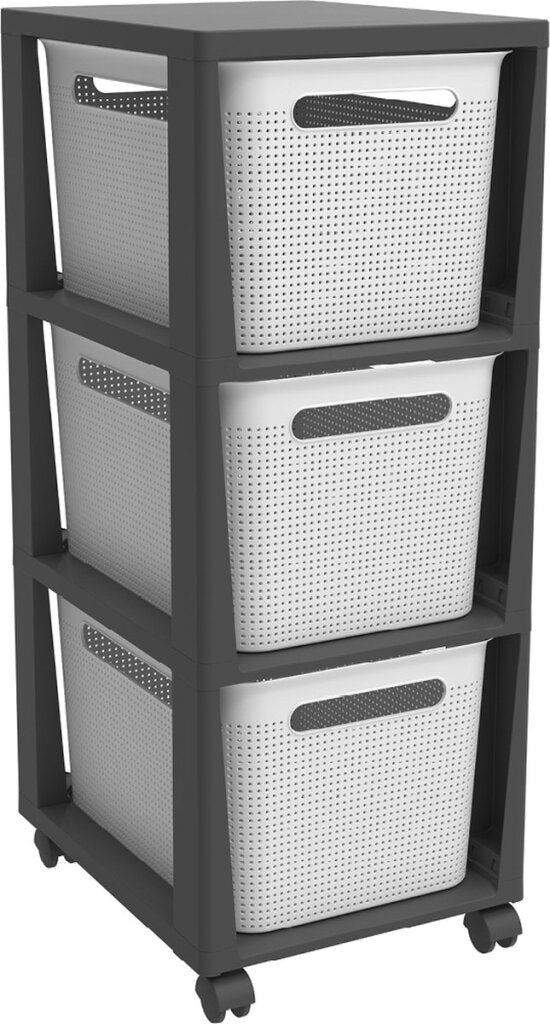 ギャラリービューアに画像をロードする, Rotho brisen design ladekast 3x16l wit
