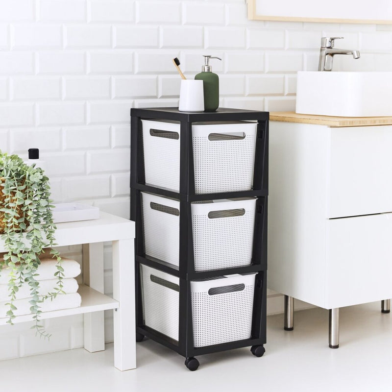 ギャラリービューアに画像をロードする, Rotho brisen design ladekast 3x16l wit
