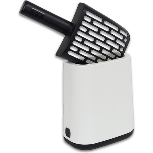 Rotho biala kattenbakschep + zakjes en houders wit