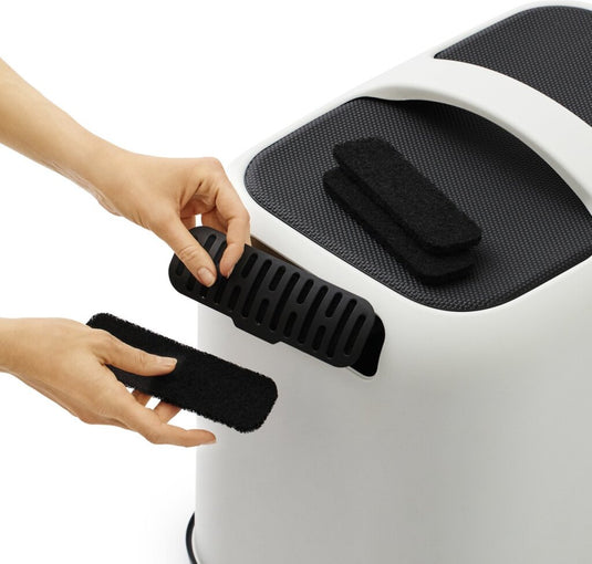 Rotho biala set van 3 filters voor kattenbak