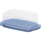 Rotho fresh botervloot 18x9.5x6.9 cm horizon blauw transparant