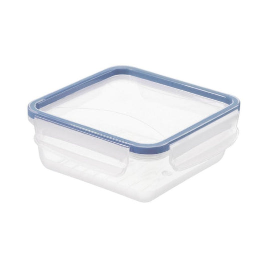 Rotho clic lock koelkast bewaardoos 0.8l horizon blauw transparant