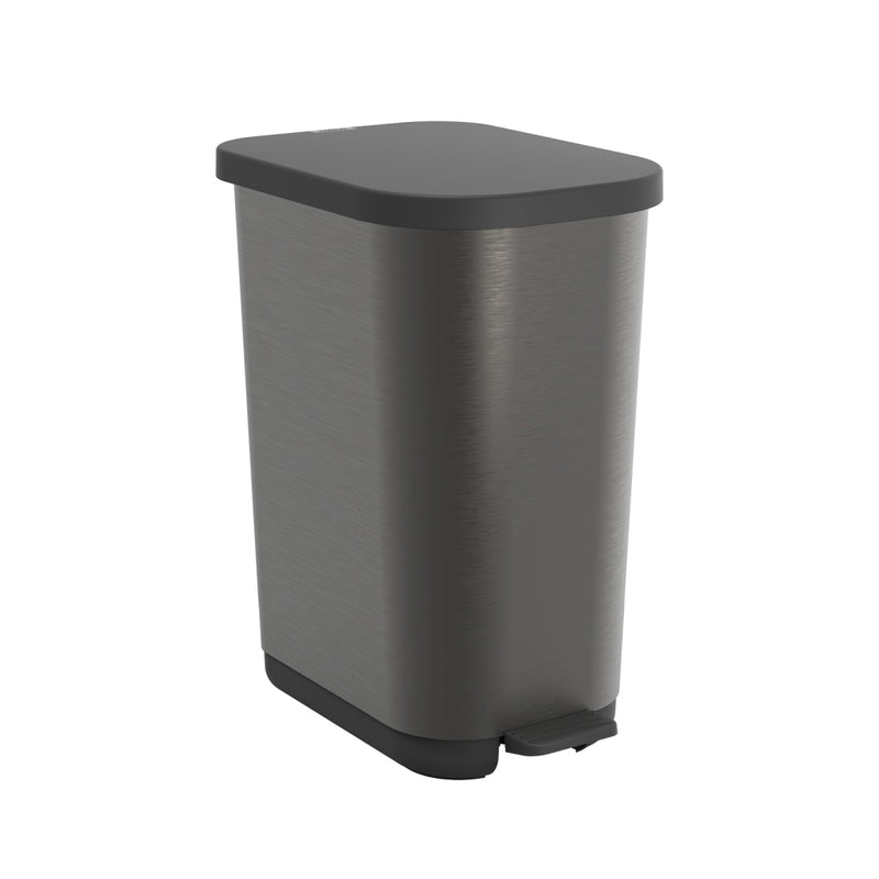 Load image into Gallery viewer, Rotho pedaalemmer ribo 35l zwart
