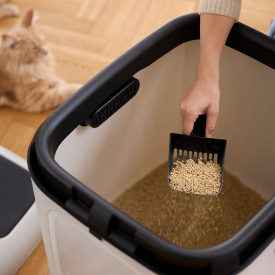 Rotho mypet biala xl kattenbak 61.4x49.2x57.6 cm wit